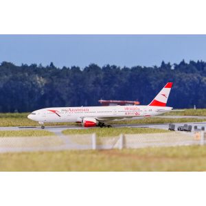 Austrian Airlines 奥地利航空 Boeing 777-200 OE-LPD 香港你好 PH04109 Phoenix 1:400