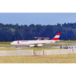 Austrian Airlines 奥地利航空 Airbus A340-200 OE-LAG  AC4OELAG AeroClassics 1:400