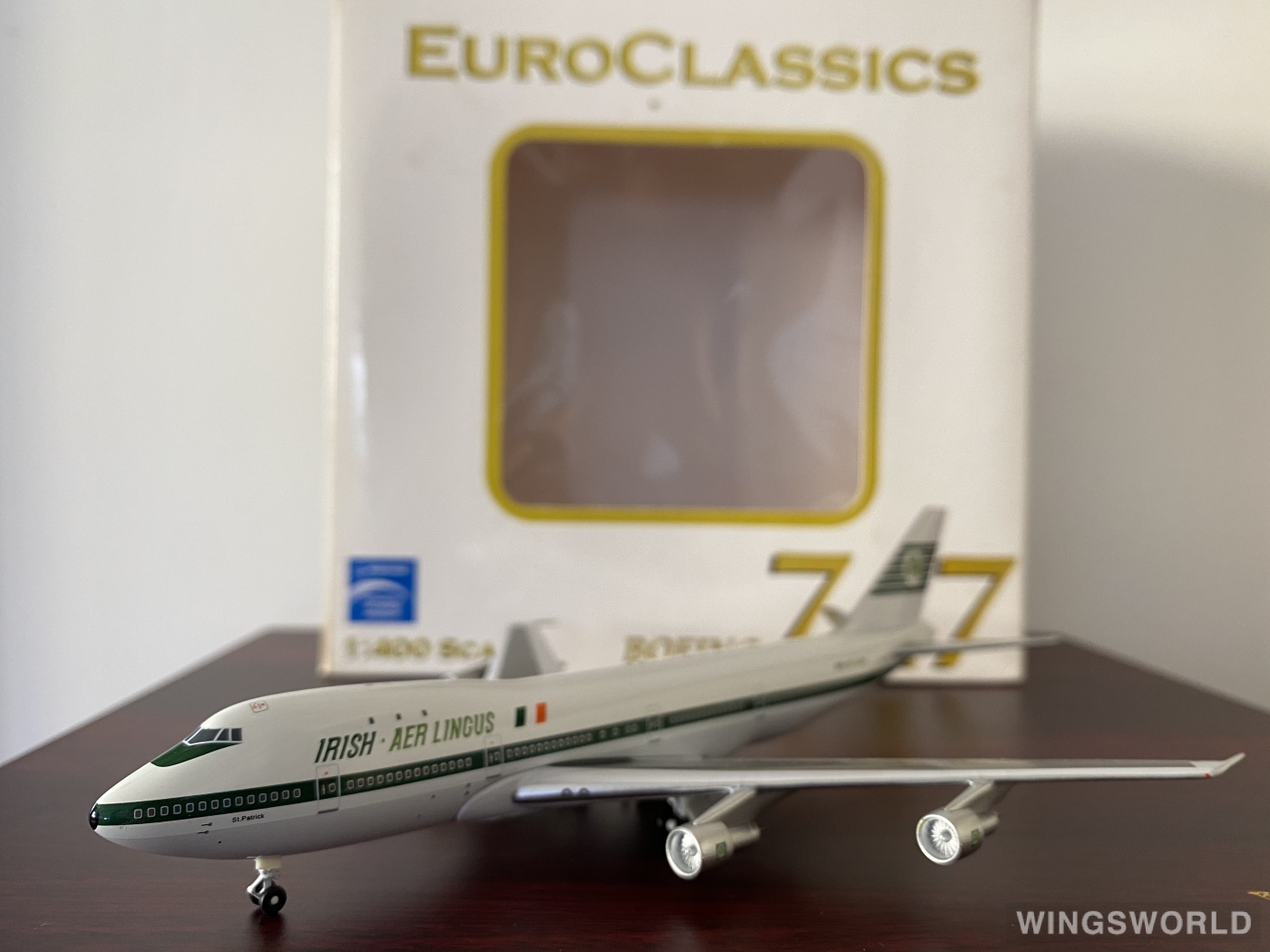 AeroClassics 1:400 ACEIASJ Aer Lingus 爱尔兰航空 Boeing 747-100 EI-ASJ