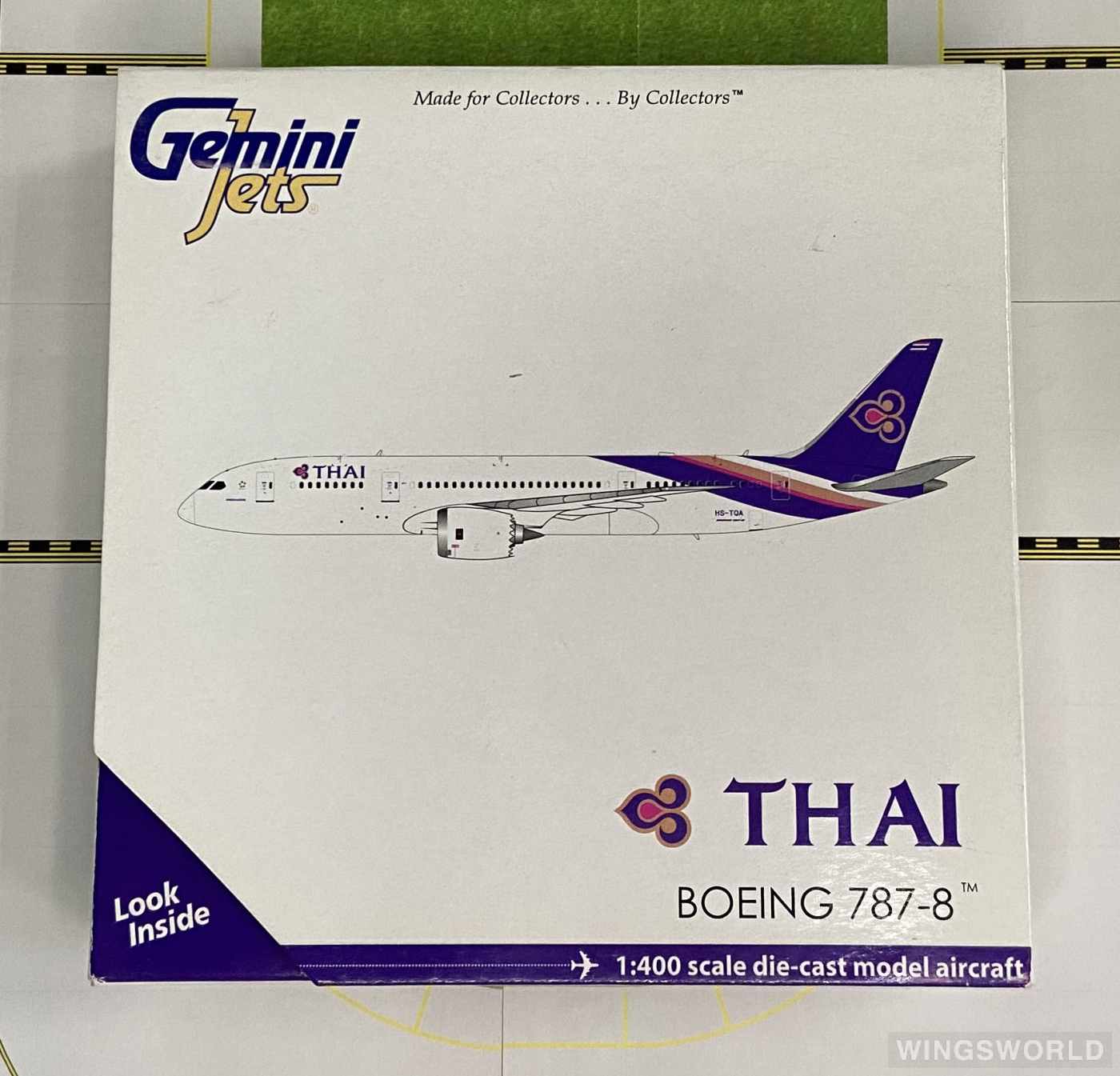 Geminijets 1:400 GJTHA1422 Thai Airways 泰国国际航空 Boeing 787-8 HS-TQA