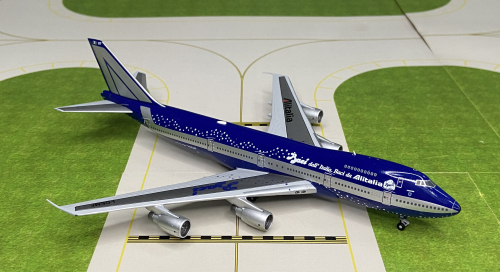 Alitalia 意大利航空 Boeing 747-200 I-DEMF Baci涂装 BB4-2017-004 JC Wings 1:400