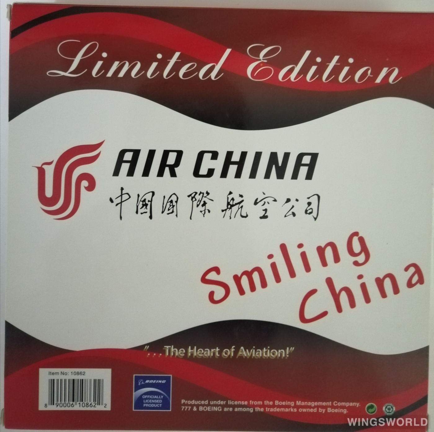 Phoenix 1:400 PH10862 Air China 中国国际航空 Boeing 777-300ER B-2035