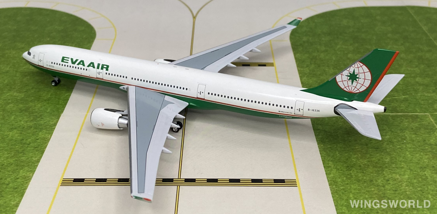 AeroClassics 1:400 AC4B16336 EVA Air 长荣航空 Airbus A330-300 B-16336