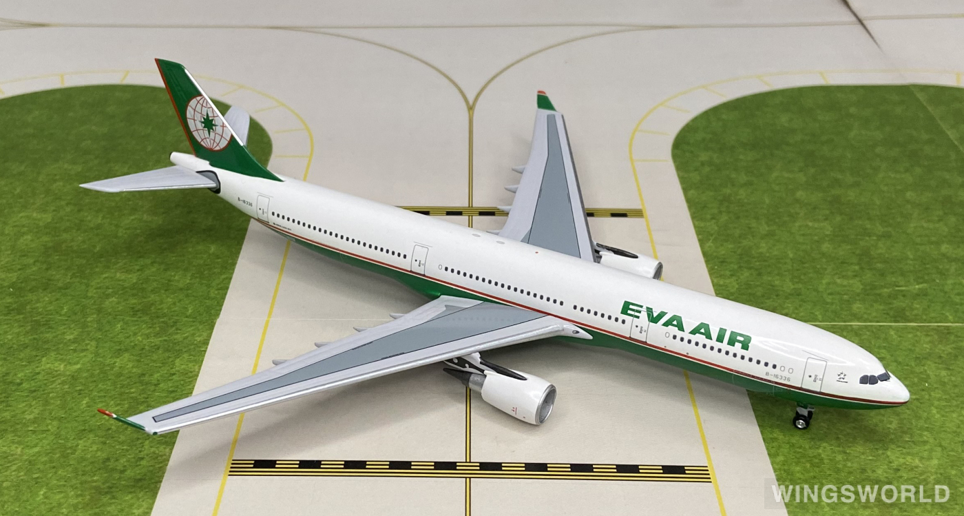 AeroClassics 1:400 AC4B16336 EVA Air 长荣航空 Airbus A330-300 B-16336