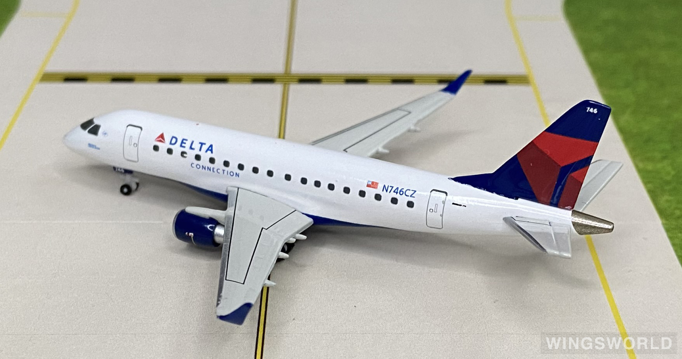 Herpa 1:400 562324 Delta Air Lines 达美航空 Embraer ERJ-170 N746CZ