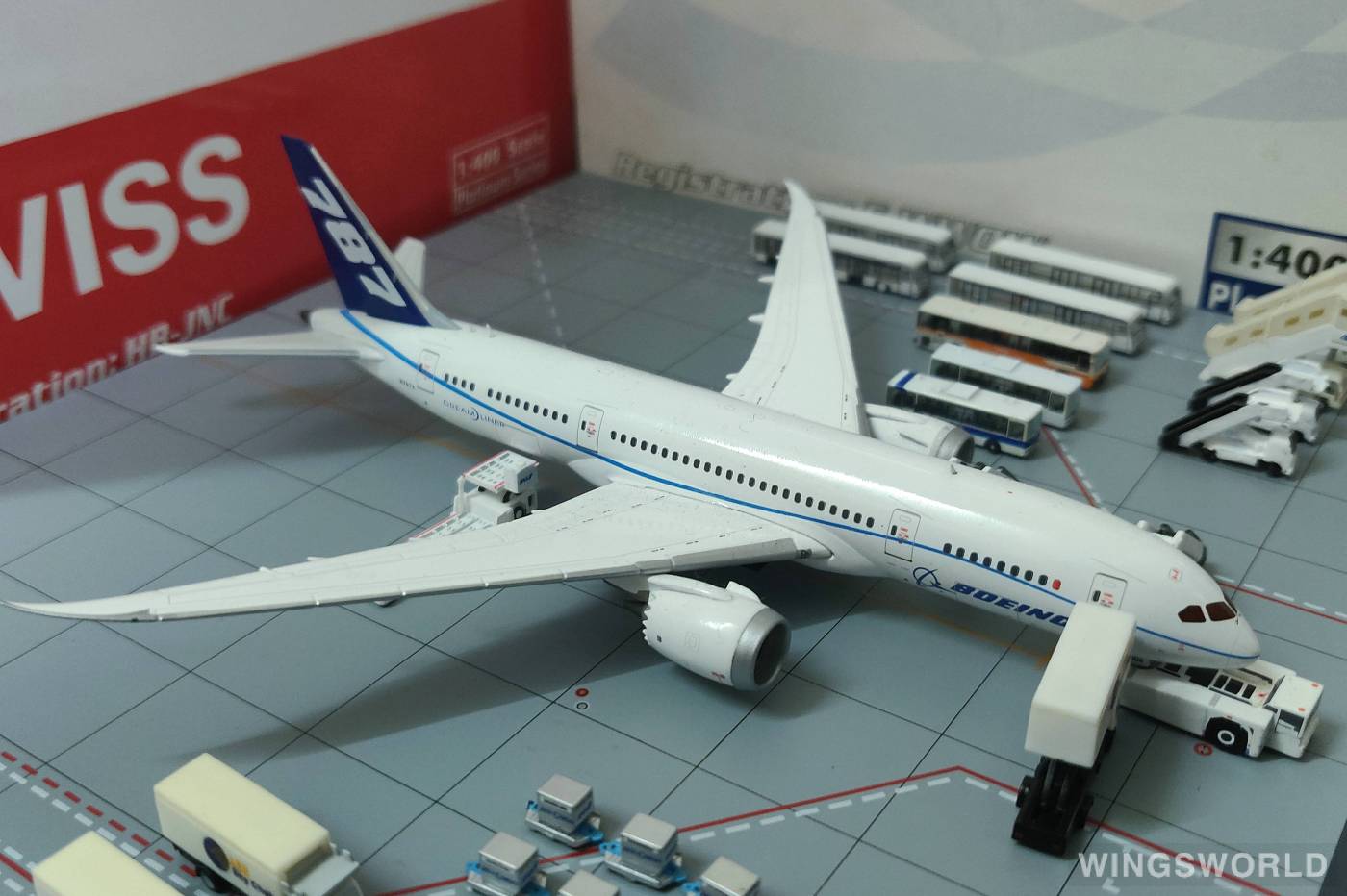 JC Wings 1:400 LH4057A Boeing 波音公司 Boeing 787-8 N7874