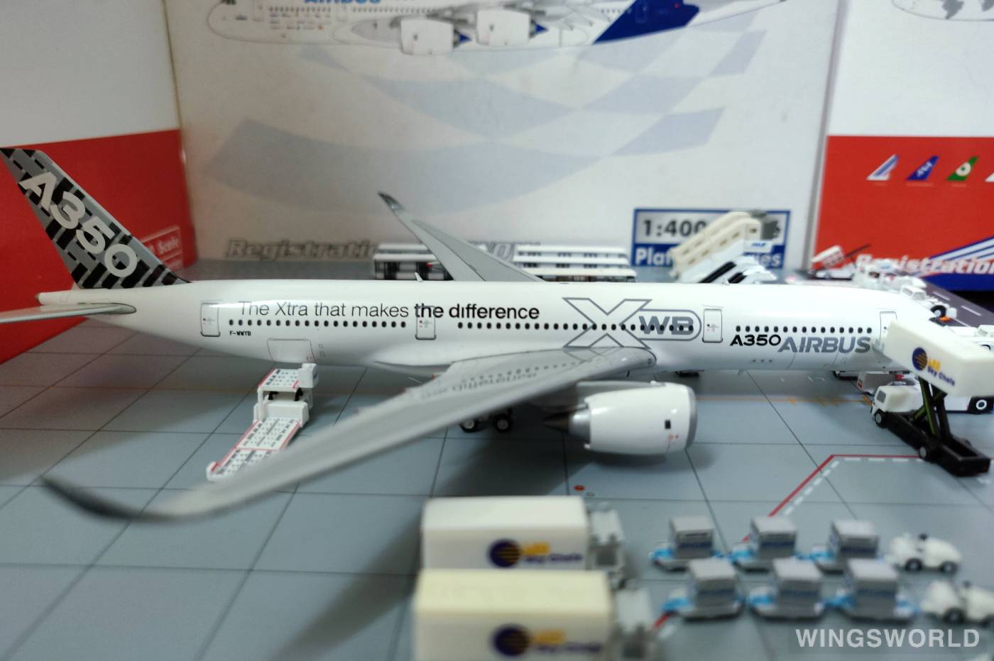 JC Wings 1:400 XX4738 Airbus 空中客车 Airbus A350-900 F-WWYB