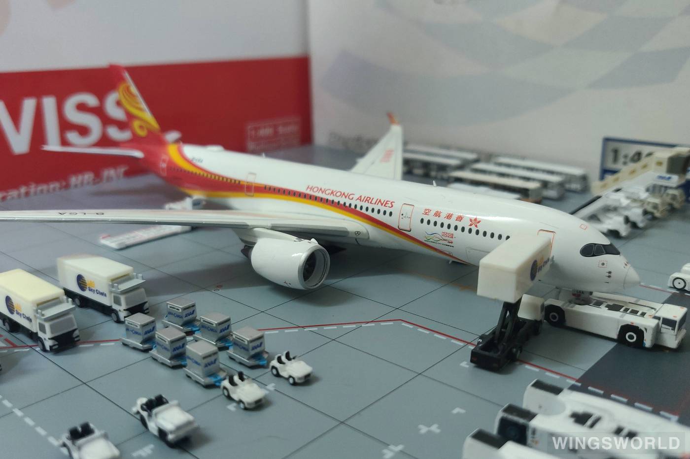 JC Wings 1:400 LH4054 Hong Kong Airlines 香港航空 Airbus A350-900 B-LGA