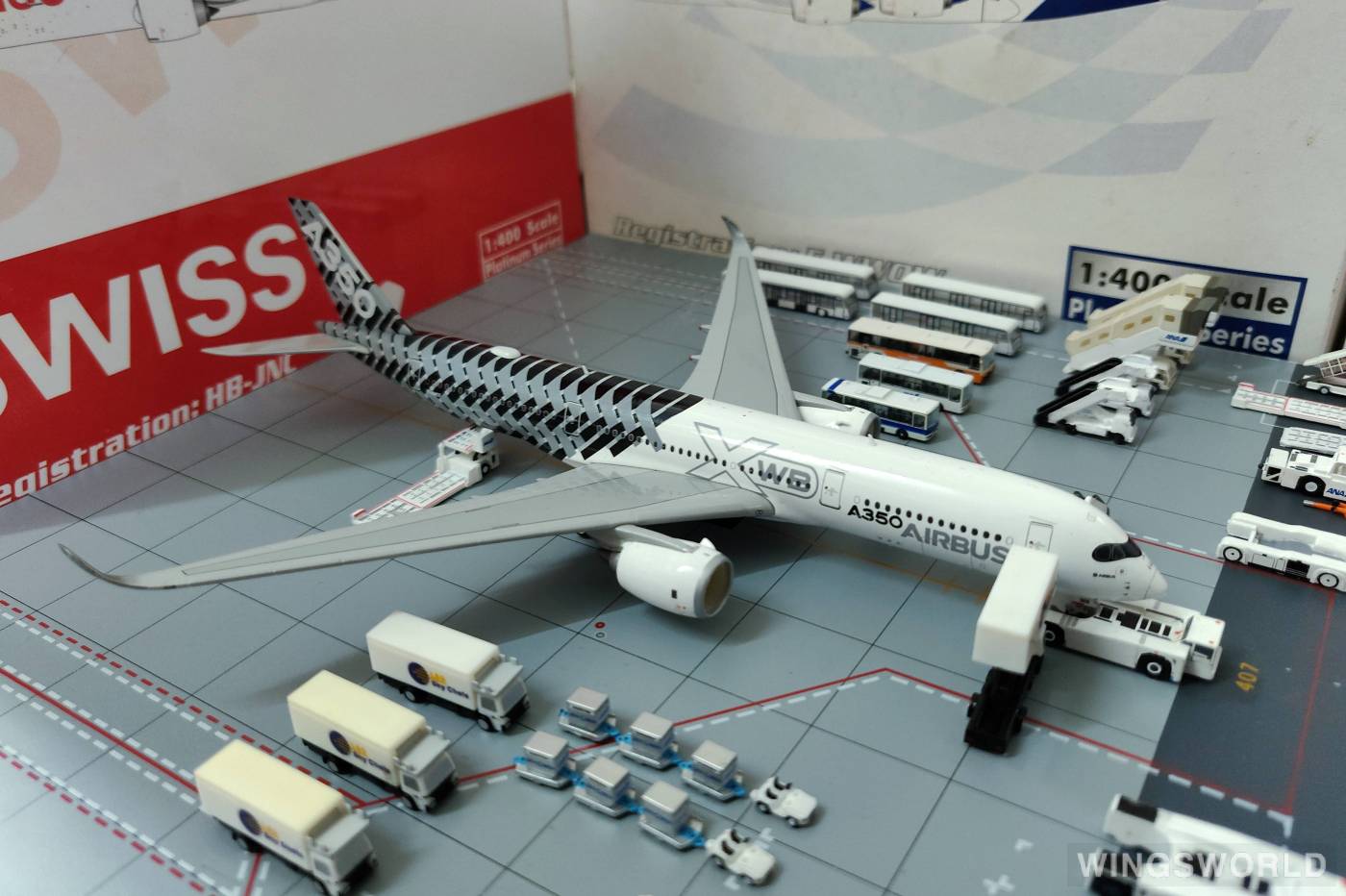 JC Wings 1:400 XX4737 Airbus 空中客车 Airbus A350-900 F-WWCF