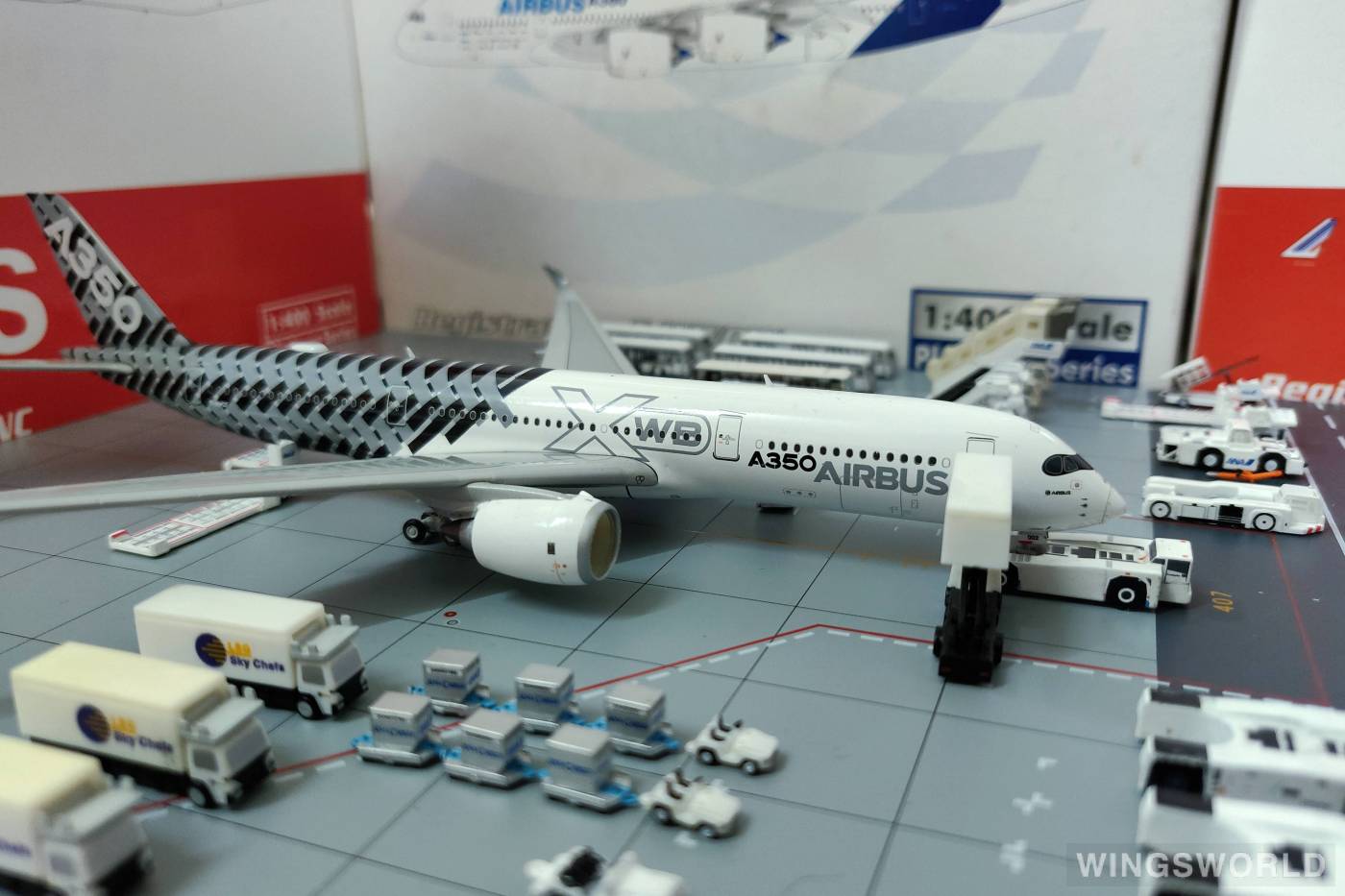 JC Wings 1:400 XX4737 Airbus 空中客车 Airbus A350-900 F-WWCF