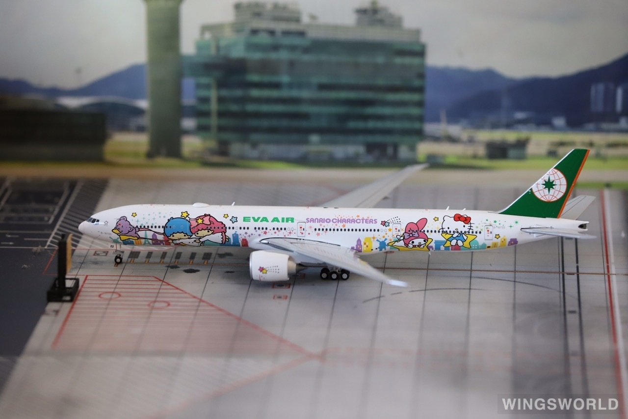 JC Wings 1:400 XX4031 EVA Air 长荣航空 Boeing 777-300ER B-16722