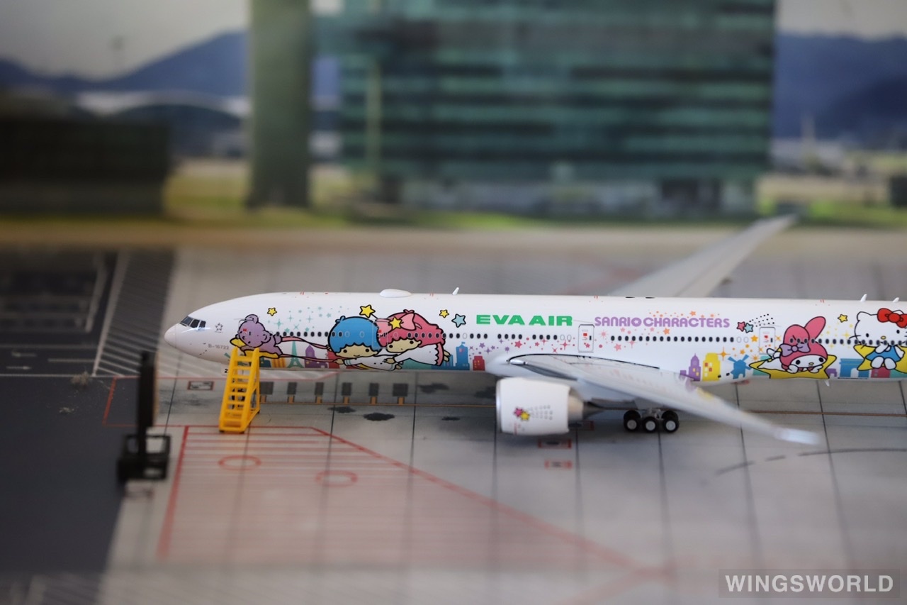 JC Wings 1:400 XX4031 EVA Air 长荣航空 Boeing 777-300ER B-16722