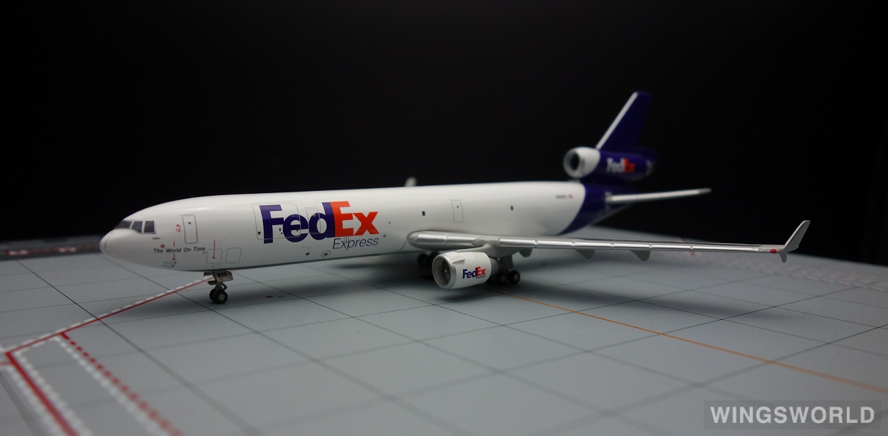 Geminijets 1:400 GJFDX1149 FedEx 联邦快递 McDonnell Douglas MD-11 N608FE