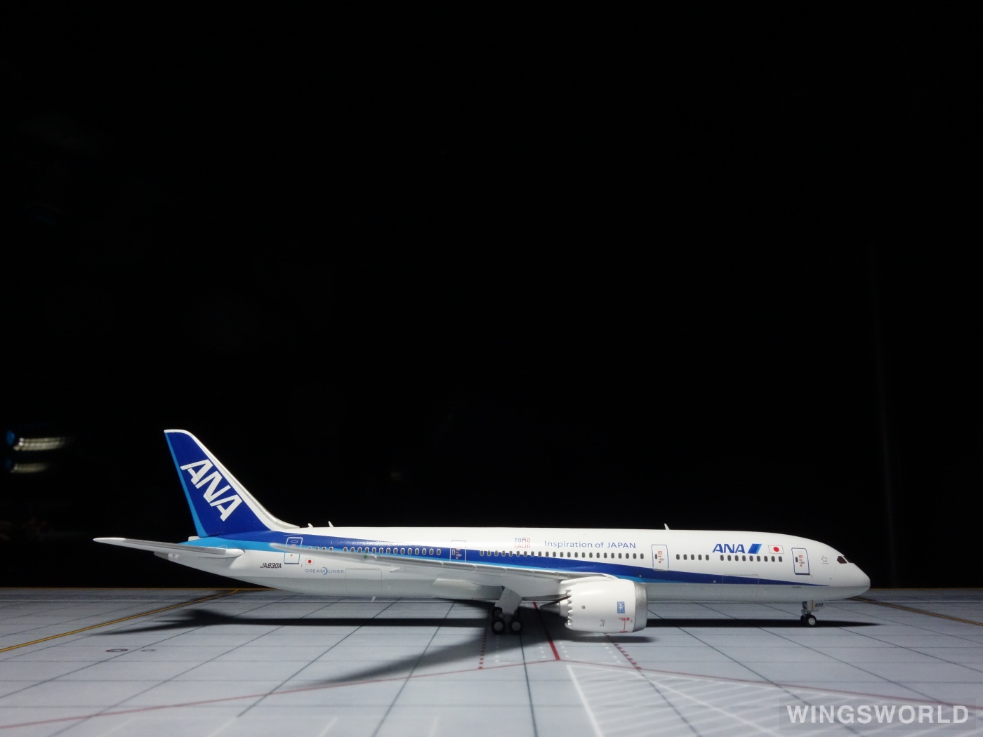 JC Wings 1:400 XX4697A ANA 全日空 Boeing 787-9 JA830A