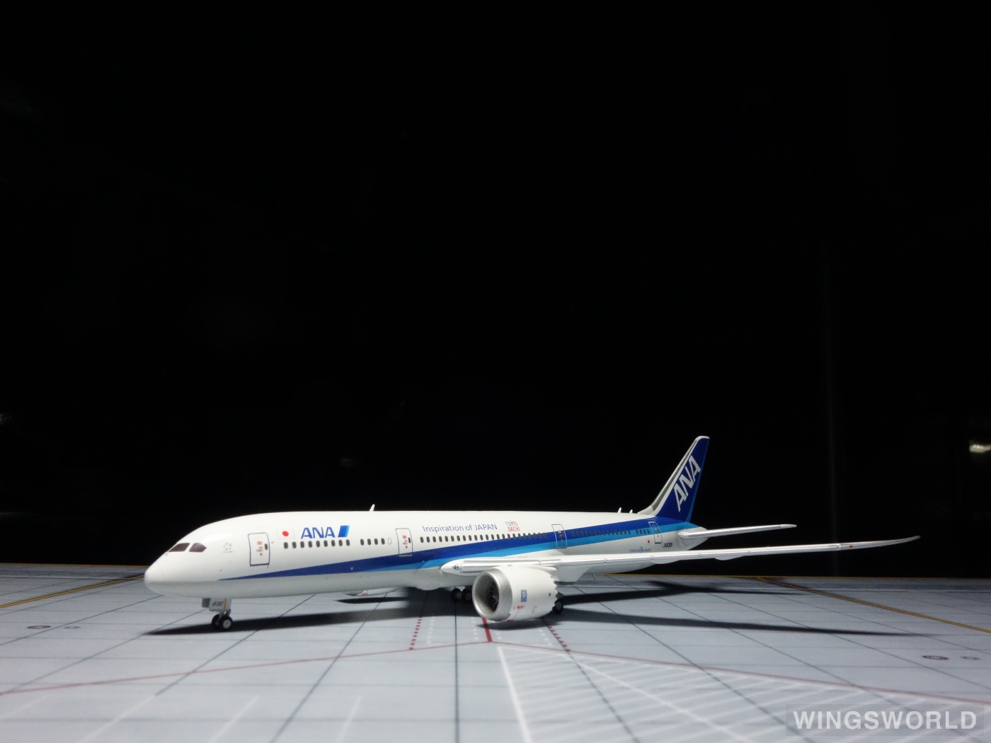 JC Wings 1:400 XX4697A ANA 全日空 Boeing 787-9 JA830A