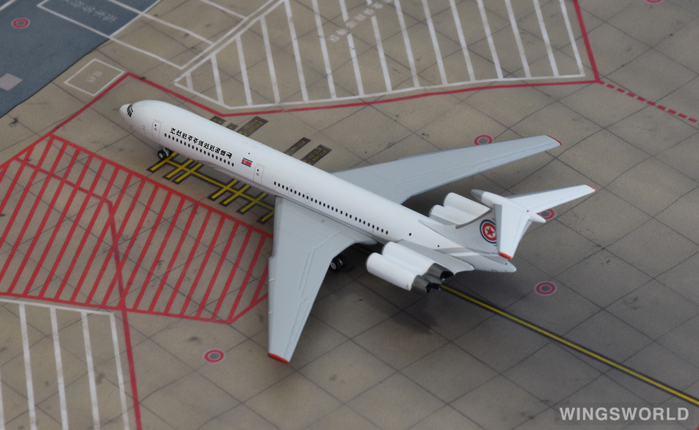 JC Wings 1:400 EW462M001 Air Koryo 朝鲜高丽航空 Ilyushin Il-62 P-618