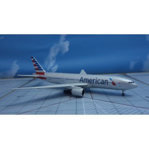 American Airlines 美国航空 Boeing 777-200 N775AN 2012s colors. GJAAL1322 Geminijets 1:400
