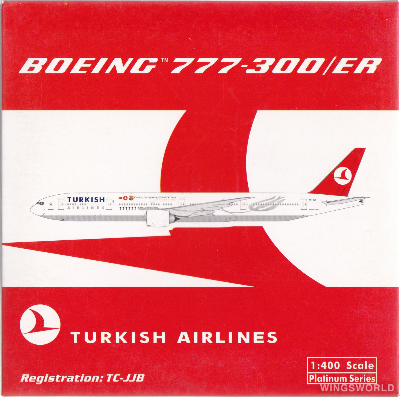 Phoenix 1:400 PH10420 Turkish Airlines 土耳其航空 Boeing 777-300 TC-JJB