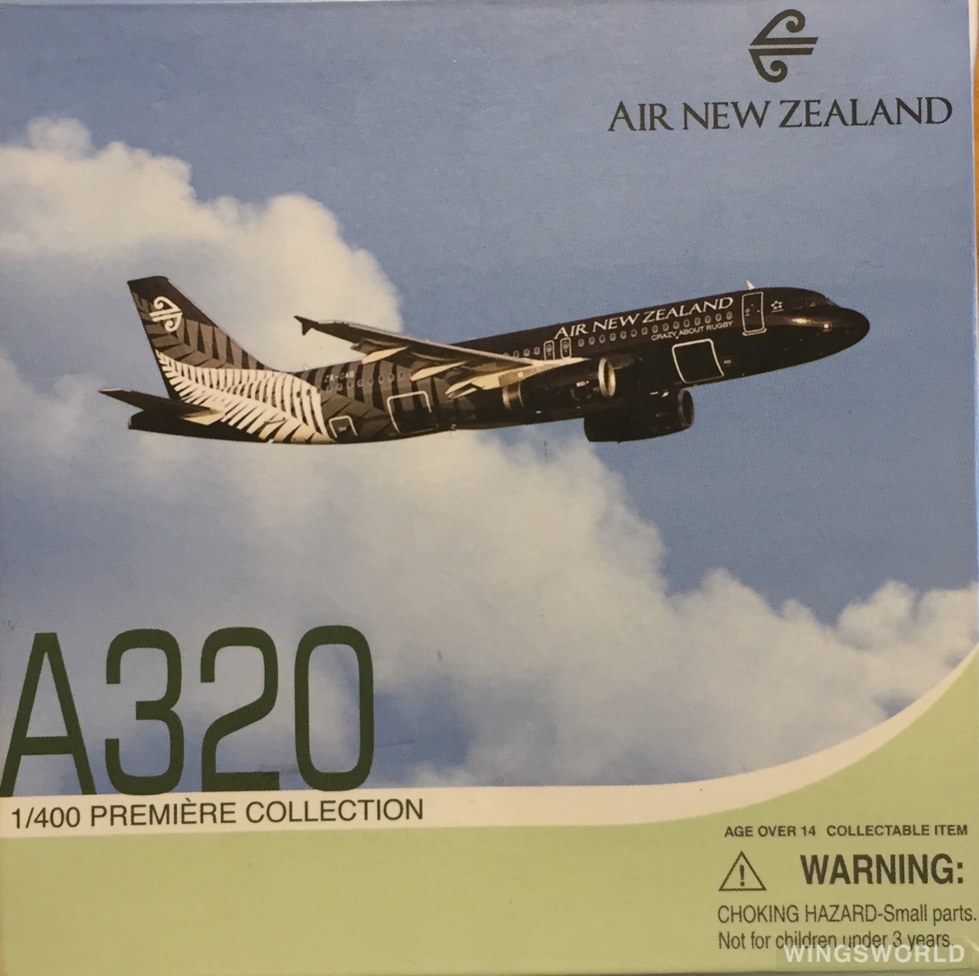 Dragon Models 1:400 56328 Air New Zealand 新西兰航空 Airbus A320 ZK-OAB