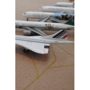 Air France 法国航空 Concorde F-BVFB 1990s colors. Exclusive for Charlie Bravo. GJAFR205 Geminijets 1:400