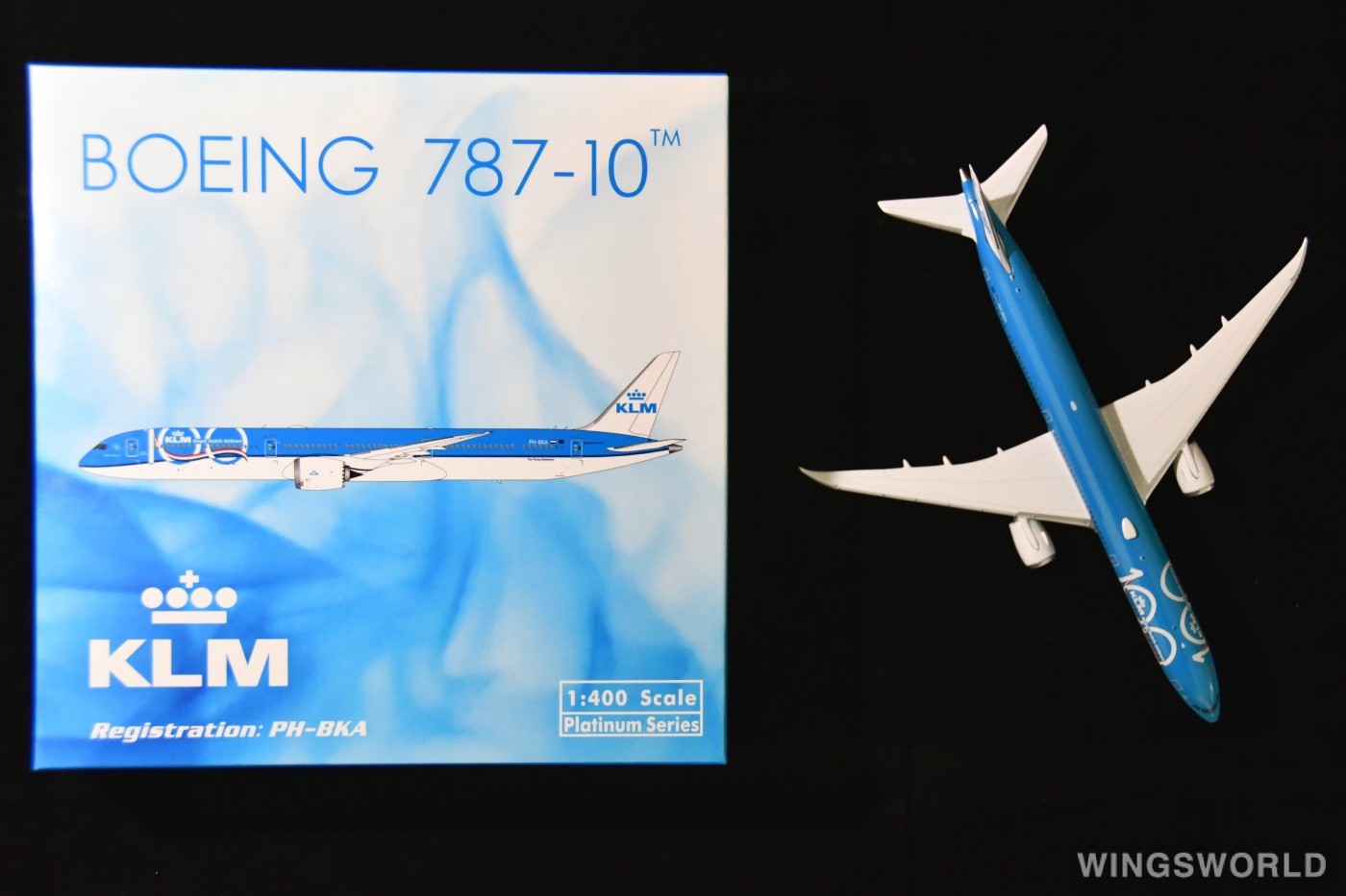 Phoenix 1:400 PH11551 KLM 荷兰皇家航空 Boeing 787-10 PH-BKA
