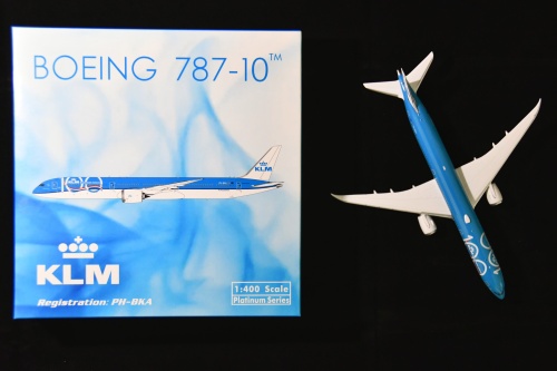 KLM 荷兰皇家航空 Boeing 787-10 PH-BKA 100周年 PH11551 Phoenix 1:400