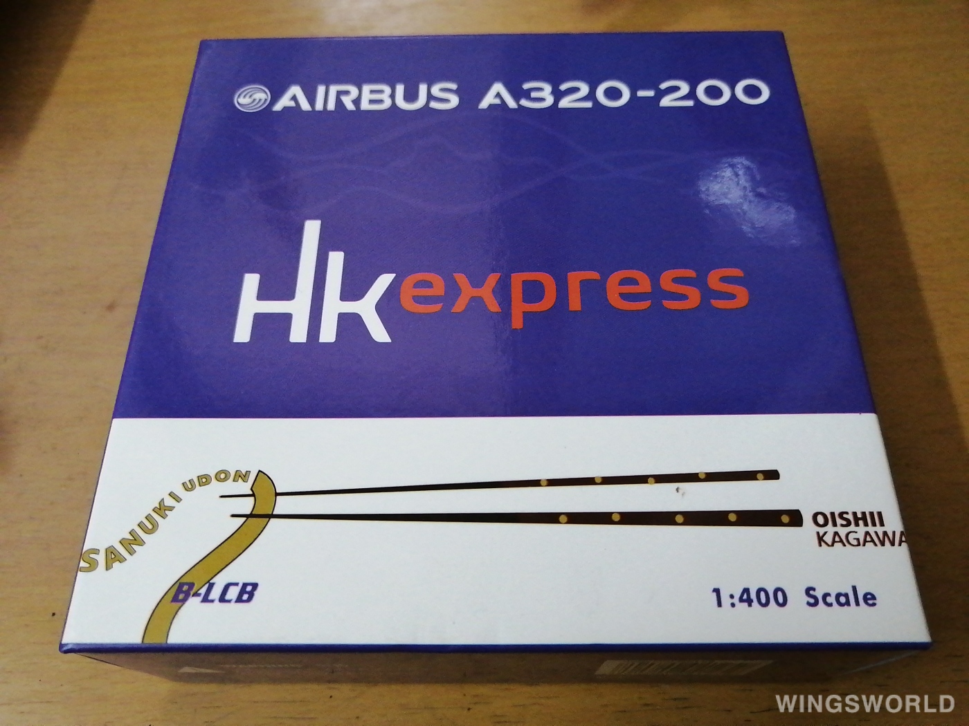 Phoenix 1:400 PH04125 HK Express 香港快运航空 Airbus A320 B-LCB