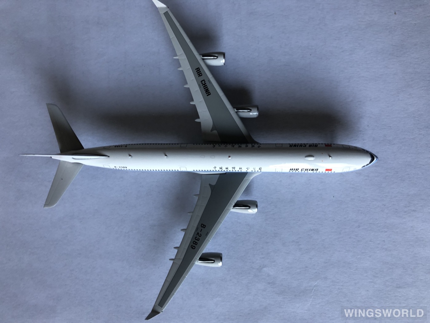 Phoenix 1:400 PH11457A Air China 中国国际航空 Airbus A340-300 B-2389