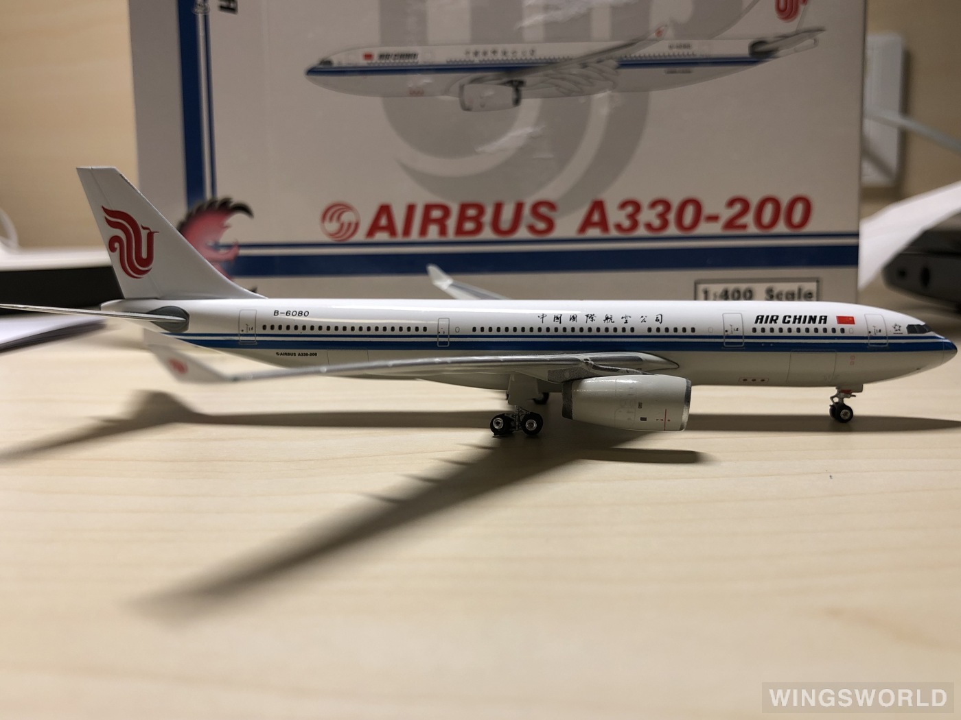 Phoenix 1:400 PH10438 Air China 中国国际航空 Airbus A330-200 B-6080