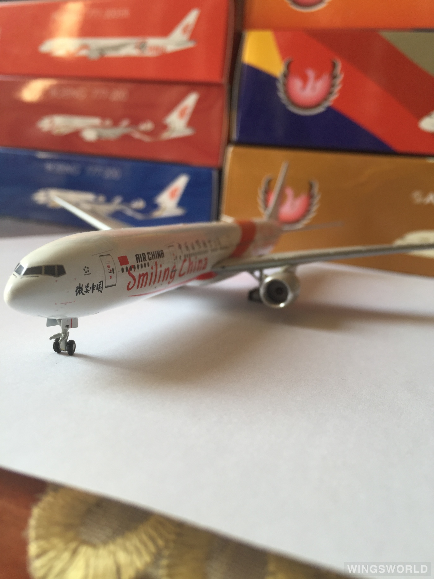 JC Wings 1:400 XX4929 Air China 中国国际航空 Boeing 777-300ER B-2035