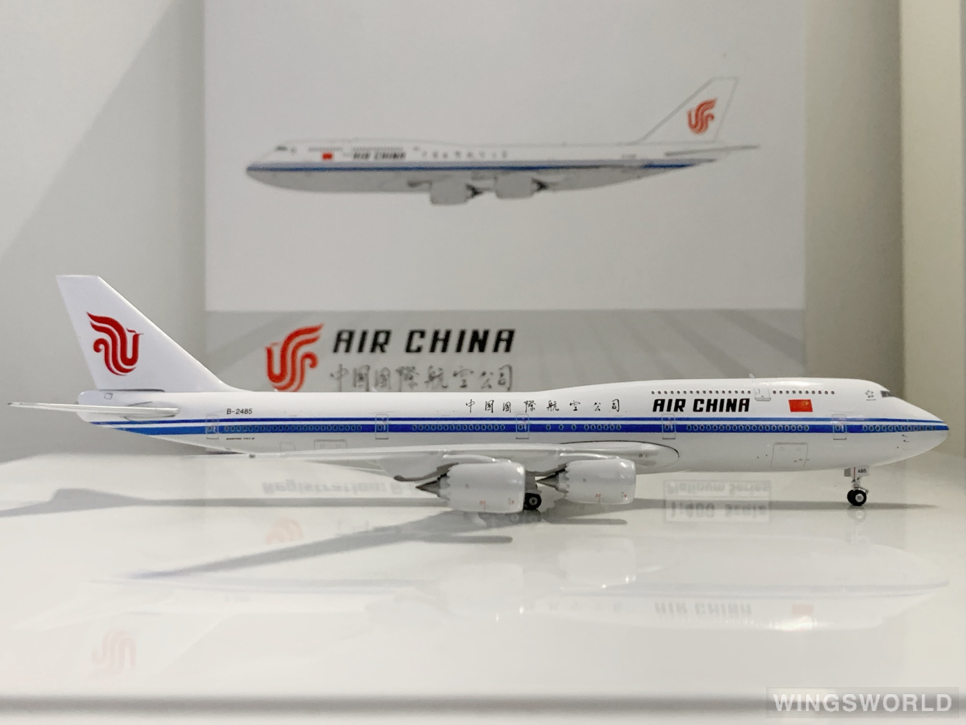 Phoenix 1:400 PH10994 Air China 中国国际航空 Boeing 747-8i B-2485