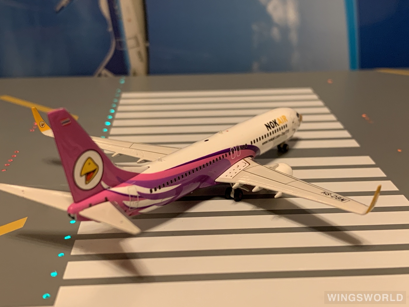 Phoenix 1:400 PH10926 Nok Air 皇雀航空 Boeing 737-800 HS-DBM