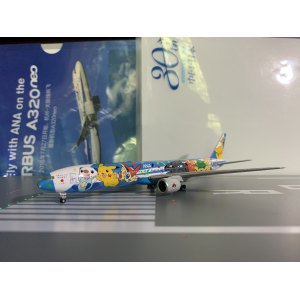 ANA 全日空 Boeing 777-300 JA754A 精灵宝可梦特别涂装。Peace Jet NH40064 Hogan 1:400