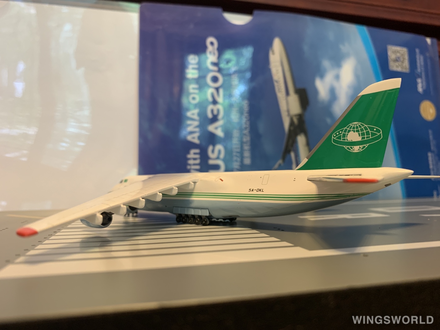 Geminijets 1:400 GSLCR019 Libyan Airlines 利比亚航空 Antonov An-124 5A-DKL