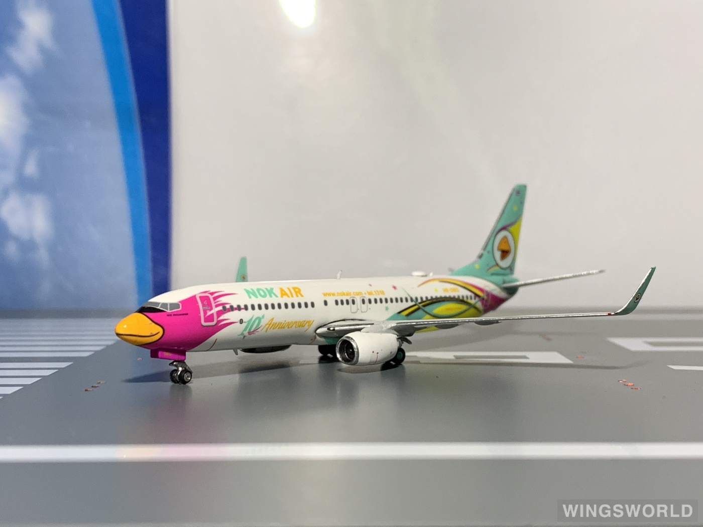 Phoenix 1:400 PH11238 Nok Air 皇雀航空 Boeing 737-800 HS-DBQ