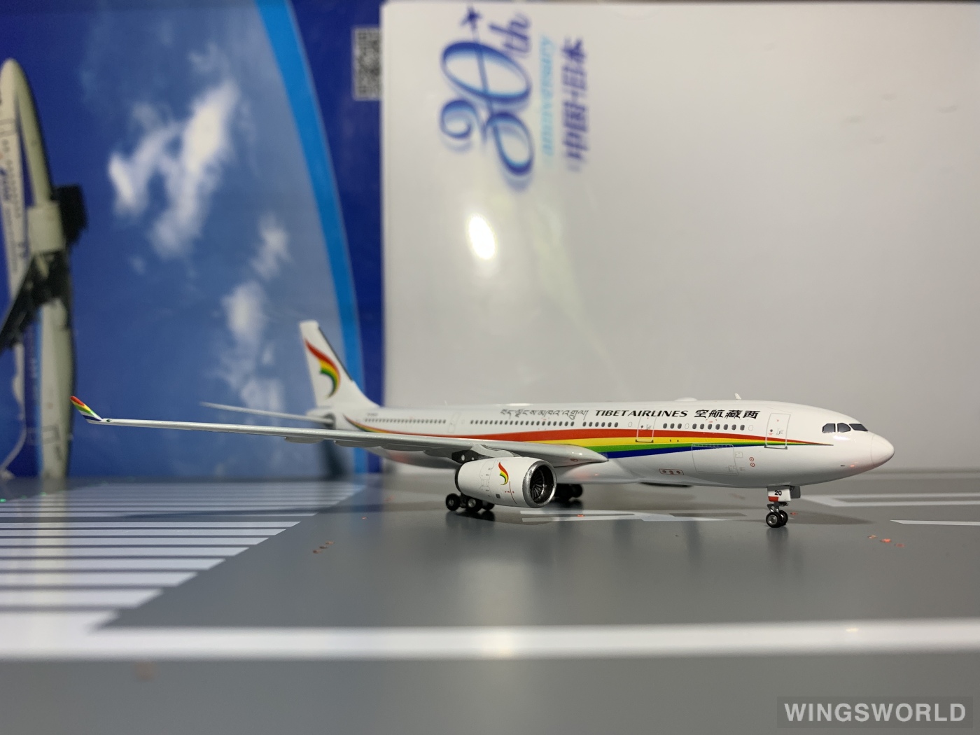 phoenix 1:400 ph11275 tibet airlines 西藏航空 airbus a330-200 b