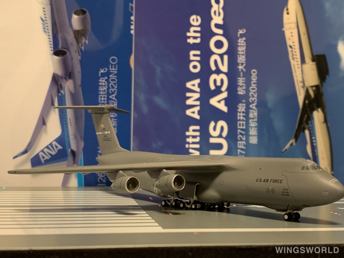 Geminijets 1:400 GMUSA073 USAF 美国空军 Lockheed C-5 87-0034