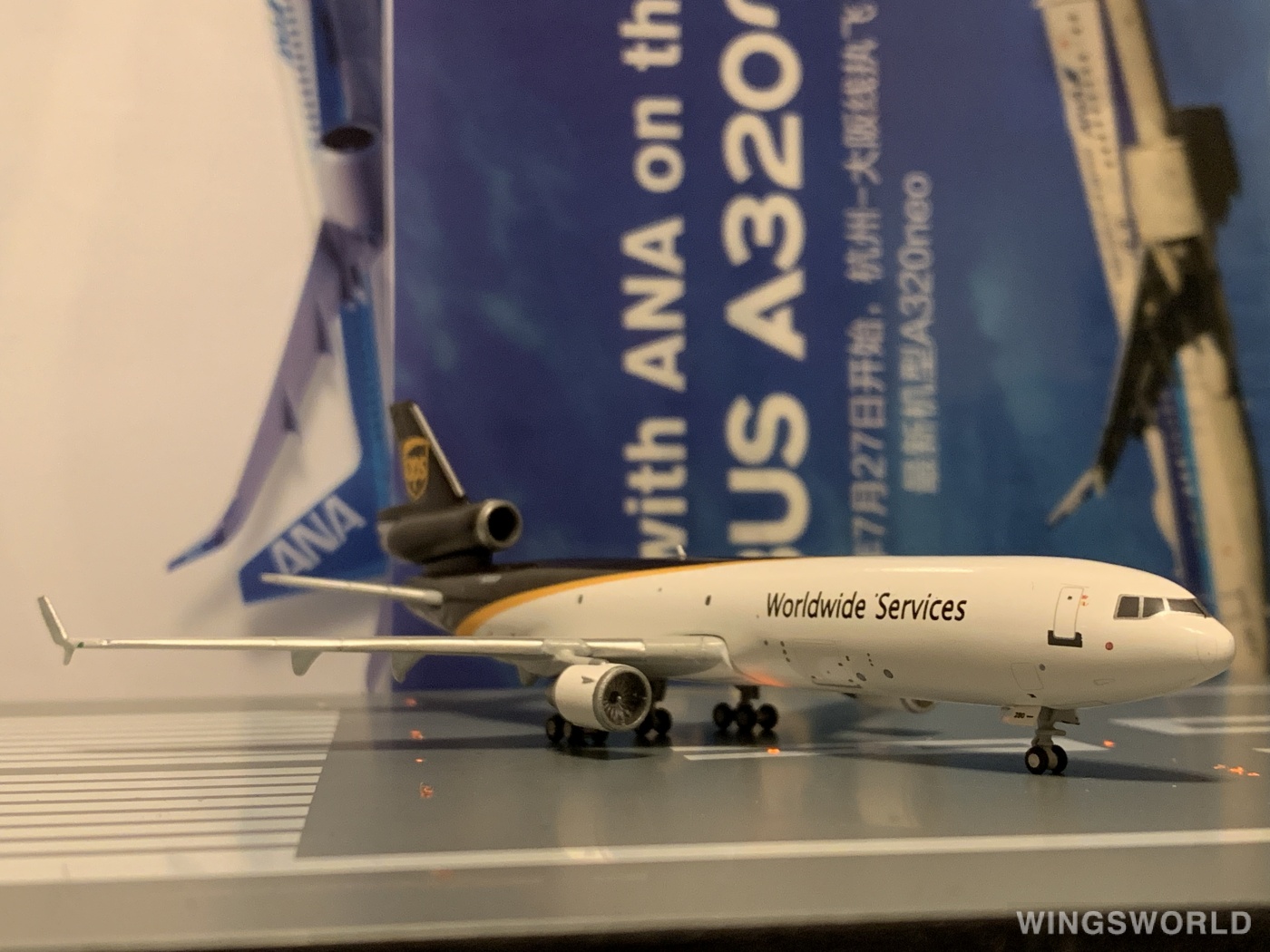 Geminijets 1:400 McDonnell Douglas MD-11 UPS 联合包裹公司 Geminijets 1:400 McDonnell Douglas MD-11 UPS 联合包裹公司