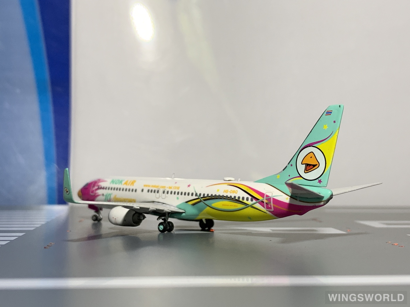 Phoenix 1:400 PH11238 Nok Air 皇雀航空 Boeing 737-800 HS-DBQ