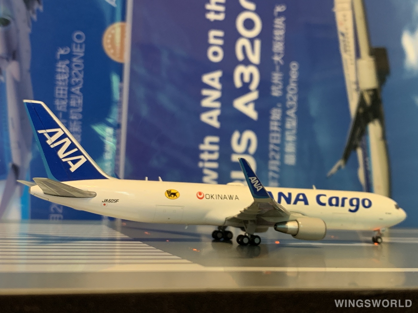 JC Wings 1:400 XX4918 ANA 全日空 Boeing 767-300 JA605F