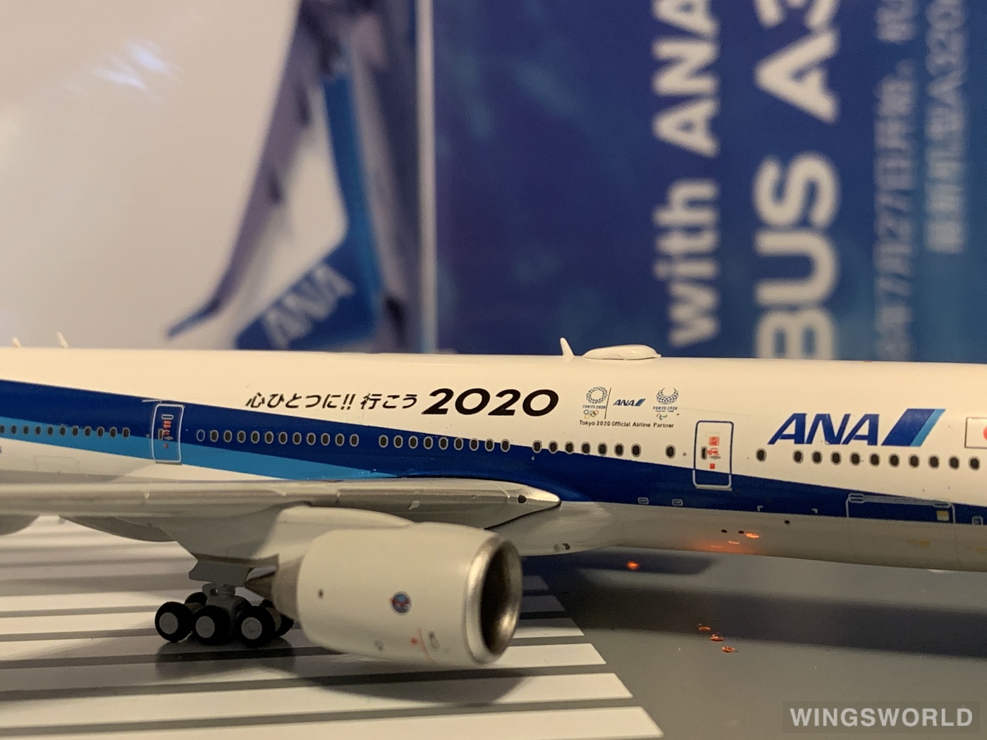 JC Wings 1:400 EW4772003 ANA 全日空 Boeing 777-200 JA745A