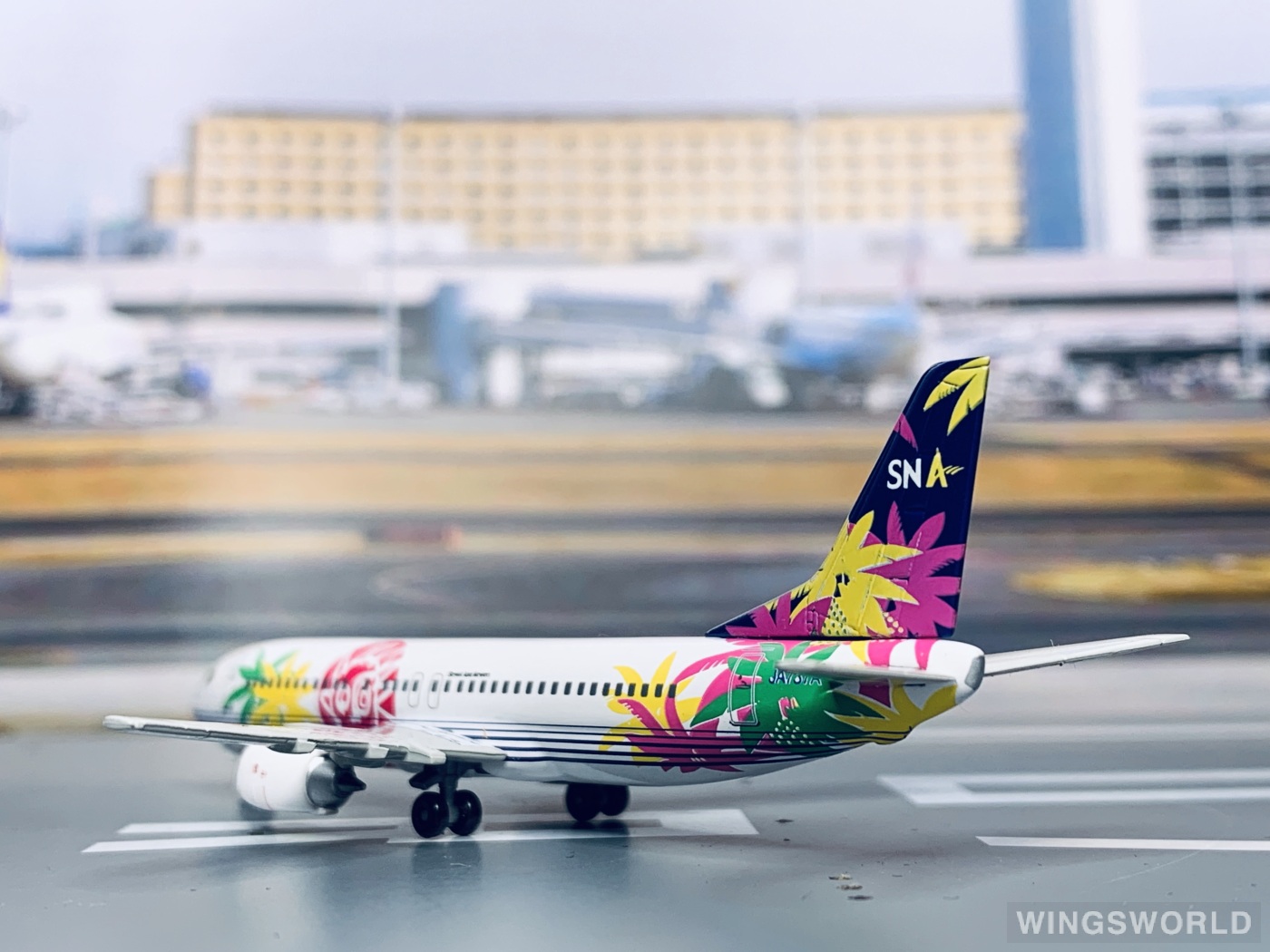 Dragon Models 1:400 55448 Skynet Asia Airways 亚洲天网航空 Boeing 737-400 JA737A