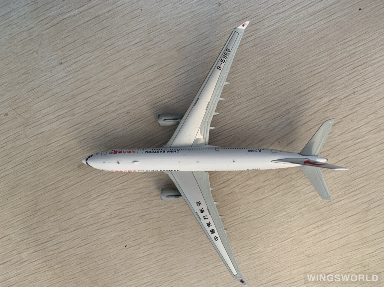 JC Wings 1:400 XX4392 China Eastern 中国东方航空 Airbus A330-200 B-5968