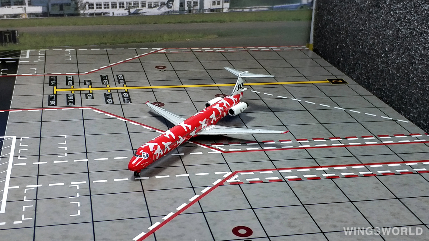 Phoenix 1:400 PH11096 SAS 北欧航空 McDonnell Douglas MD-82 LN-RLE