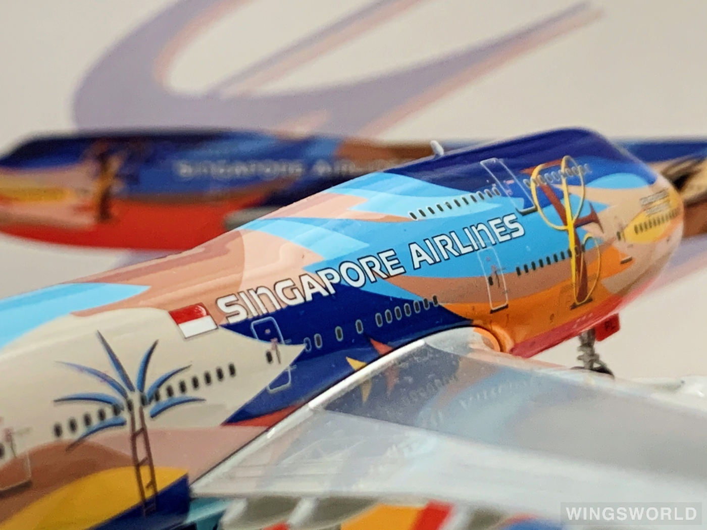 Phoenix 1:400 PH10703 Singapore Airlines 新加坡航空 Boeing 747-400 9V-SPL