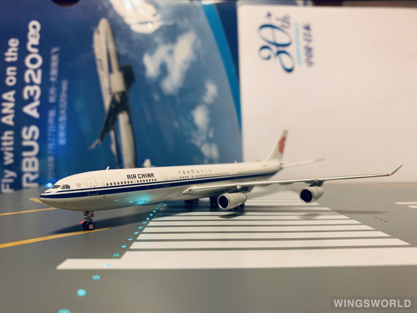 Pandamodel 1:400 PMB2385 Air China 中国国际航空 Airbus A340-300 B-2385