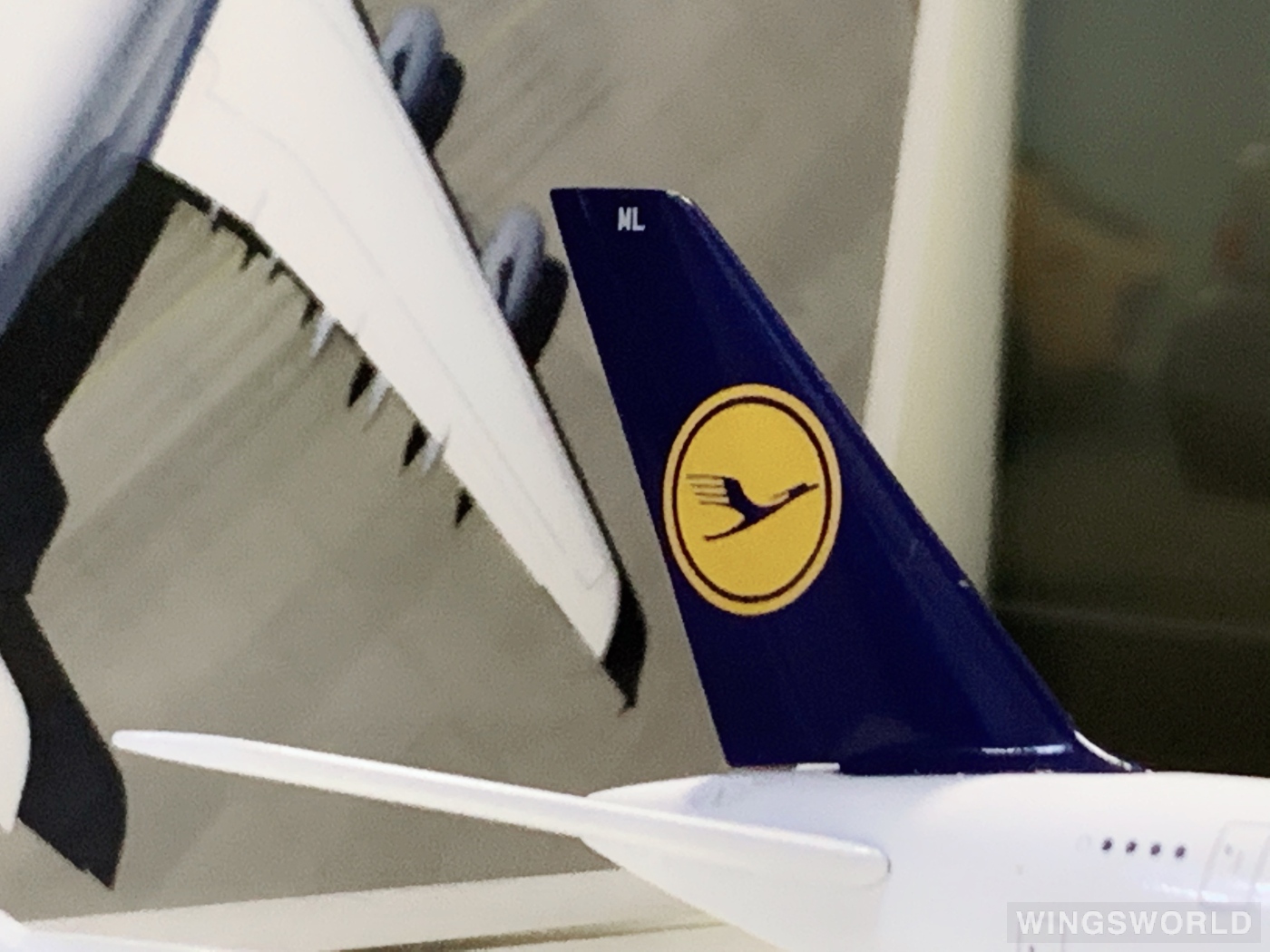 Herpa 1:500 515986-002 Lufthansa 汉莎航空 Airbus A380-800 D-AIML