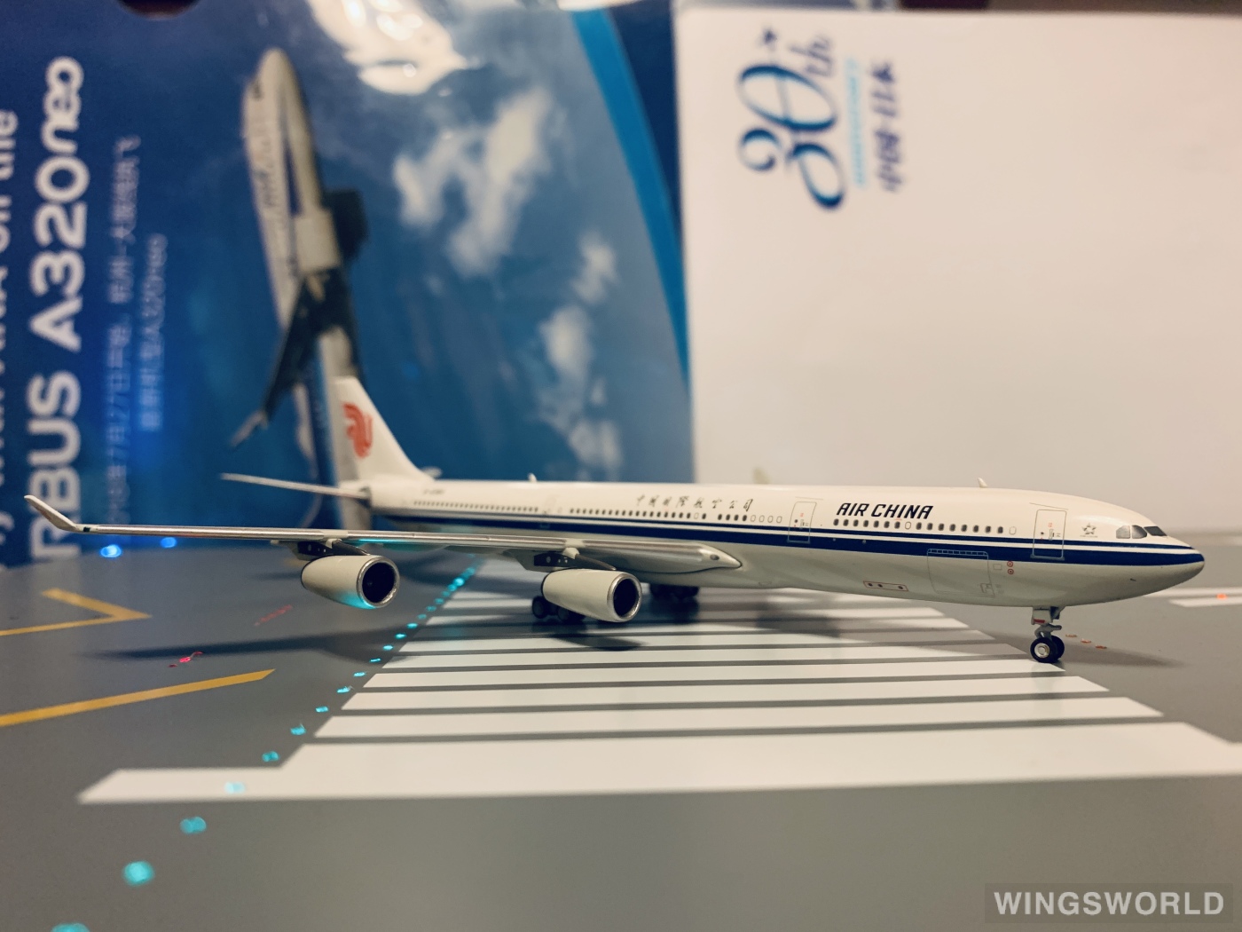 Pandamodel 1:400 PMB2385 Air China 中国国际航空 Airbus A340-300 B-2385