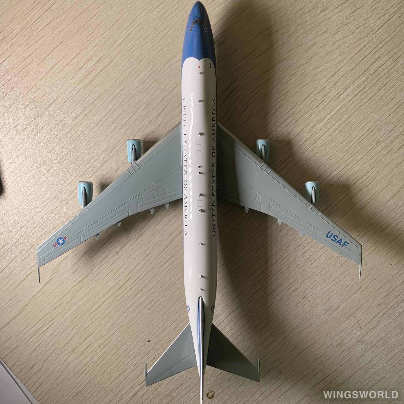 Geminijets 1:400 GJAFO1438 USAF 美国空军 Boeing 747-200 29000