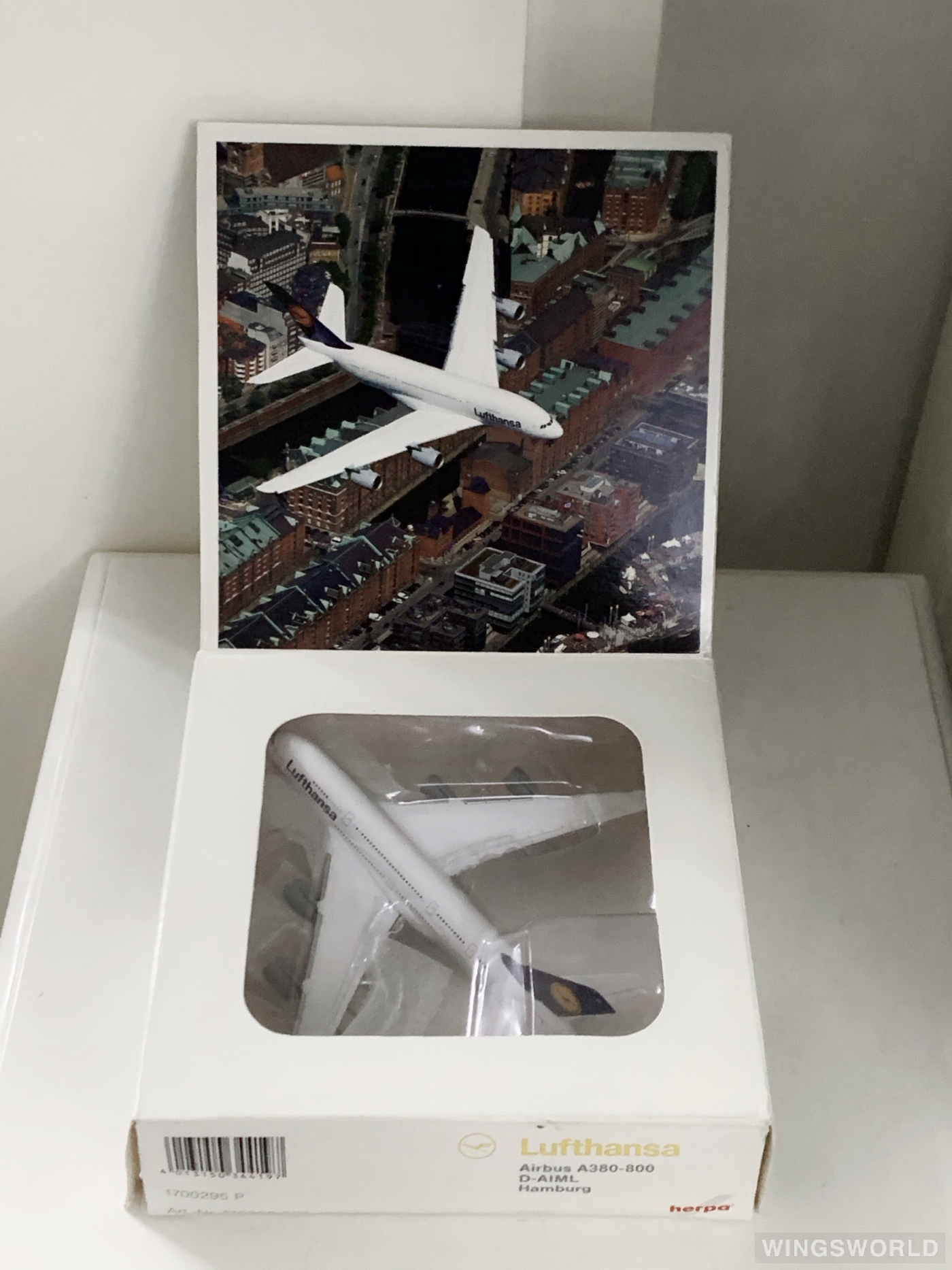 Herpa 1:500 515986-002 Lufthansa 汉莎航空 Airbus A380-800 D-AIML